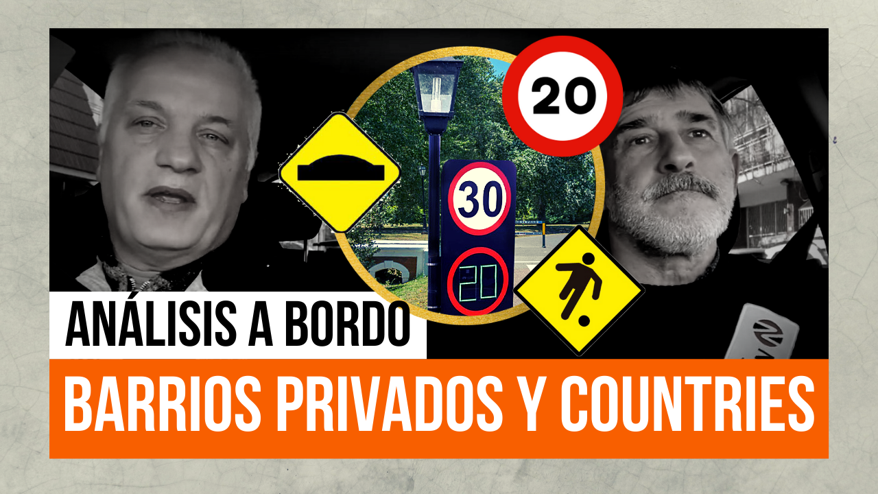 Junto al Ing. Fabián Pons, Presidente del OVILAM (Observatorio Vial Latinoamericano), analizamos las normas en materia de seguridad vial que rigen en Barrios Privados y countries. 
¿Rigen las mismas normas que en la vía publica?